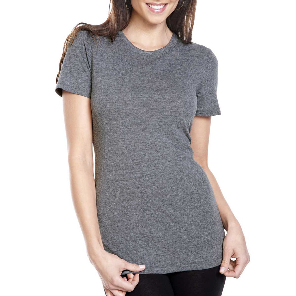 Next Level Women's Premium Heather Triblend Crew