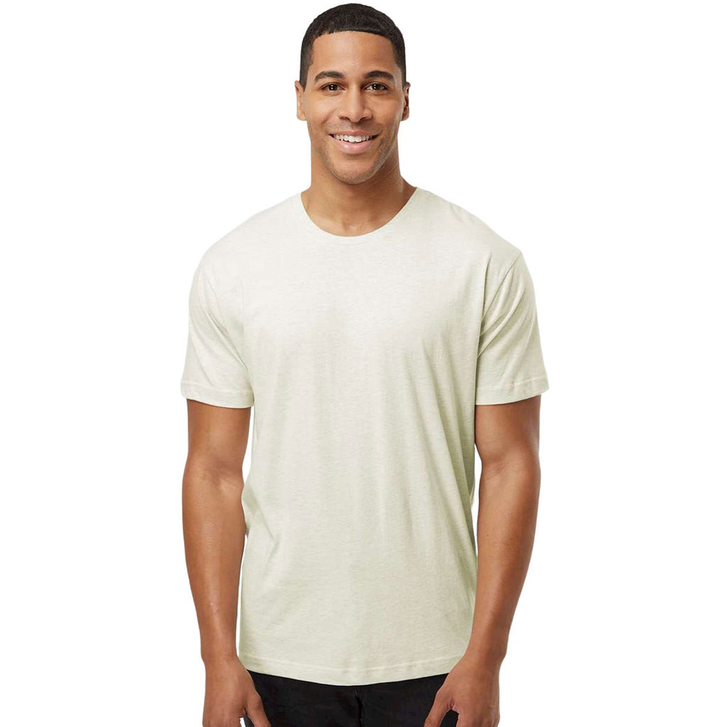 LAT Men's Natural Heather Fine Jersey Tee