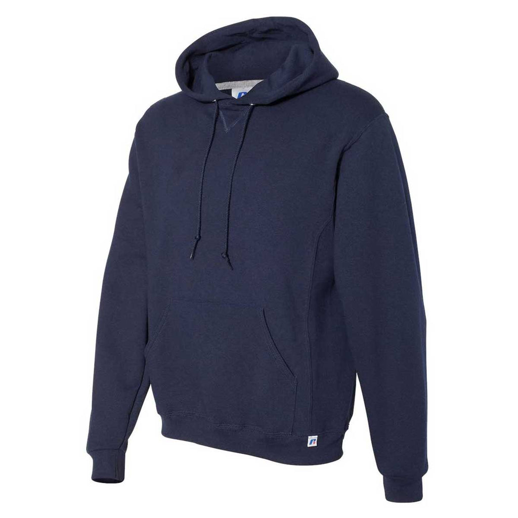 Russell Athletic Men's Navy Dri Power Hooded Pullover Sweatshirt