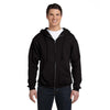 Russell Athletic Men's Black Dri-Power Fleece Full-Zip Hood