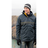 Landway Men's Navy/Yellow Northwest Hooded Rain Slicker