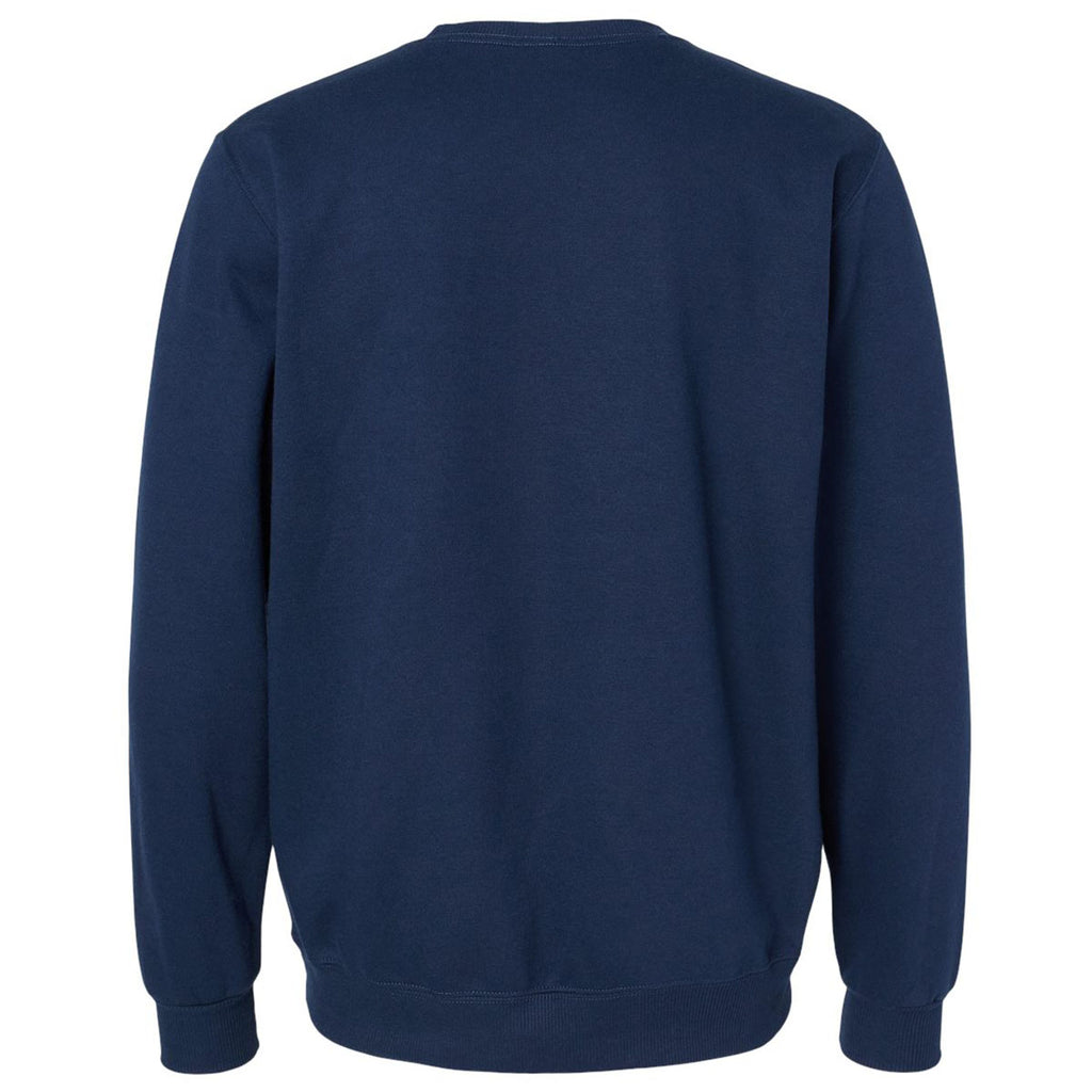 Jerzees Men's J. Navy Eco Premium Blend Ring-Spun Crewneck Sweatshirt