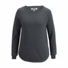 Edwards Women's Smoke Heather Scoop Neck Tunic Sweater