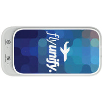 Leeds White Ultrasonic Cleaner Wireless Charging UV Sanitizer