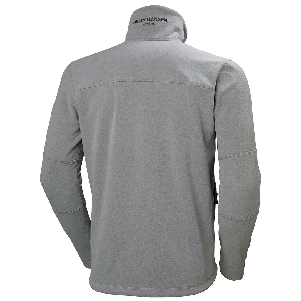 Helly Hansen Men's Grey Melang Kensington Fleece Jacket