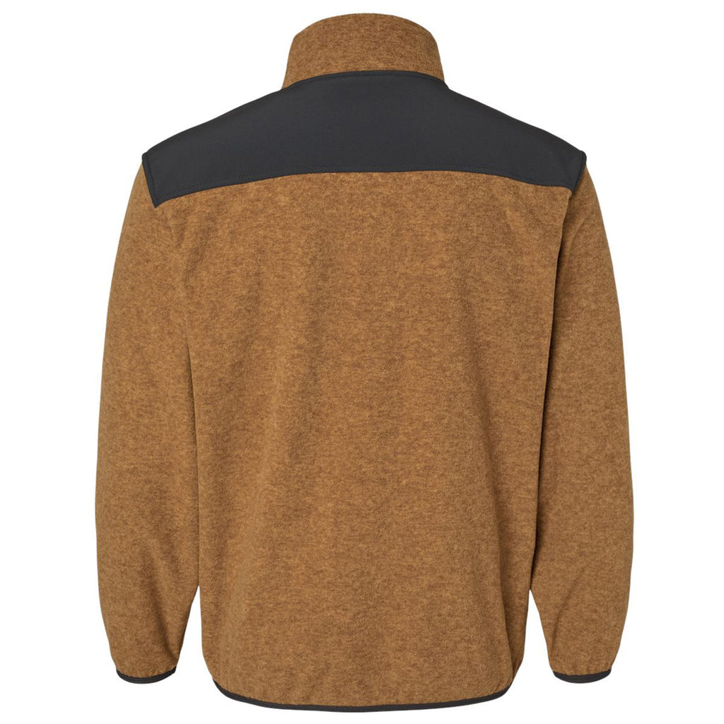 Dri Duck Men's Saddle Ranger Melange Fleece Pullover