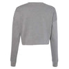 BELLA + CANVAS Women's Deep Heather Cropped Crew Fleece