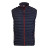 Landway Men's Navy/Russet Puffer Polyloft Vest