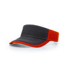 Richardson Orange Contrast Stitching with Charcoal Front Visor