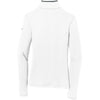 Nike Women's White/Grey Dri-FIT Stretch 1/2-Zip