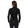 North End Women's Black/True Royal Radar Half-Zip Performance Long-Sleeve Top