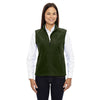 Core 365 Women's Forest Green Journey Fleece Vest