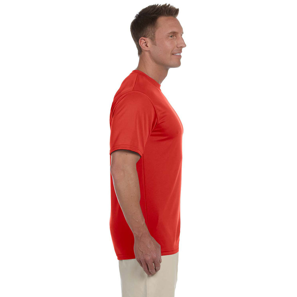 Augusta Sportswear Men's Red Wicking T-Shirt