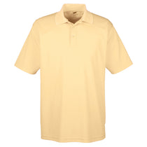 UltraClub Men's Yellow Haze Cool & Dry Mesh Pique Polo