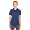 UltraClub Women's Navy Cool & Dry Mesh Pique Polo