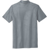 Nike Men's Cool Grey Golf Dri-FIT Embossed Tri-Blade Polo