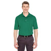 UltraClub Men's Forest Green Cool & Dry Sport Polo