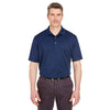 UltraClub Men's Navy Tall Cool & Dry Sport Polo