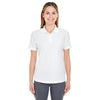 UltraClub Women's White Cool & Dry Elite Performance Polo