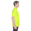 UltraClub Men's Bright Yellow Cool & Dry Sport Performance Interlock T-Shirt