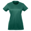 UltraClub Women's Forest Green Cool & Dry Sport Performance Interlock T-Shirt