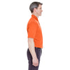 UltraClub Men's Orange Cool & Dry Stain-Release Performance Polo