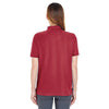 UltraClub Women's Cardinal Whisper Pique Polo