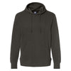 J. America Men's Black Ripple Fleece Hooded Sweatshirt