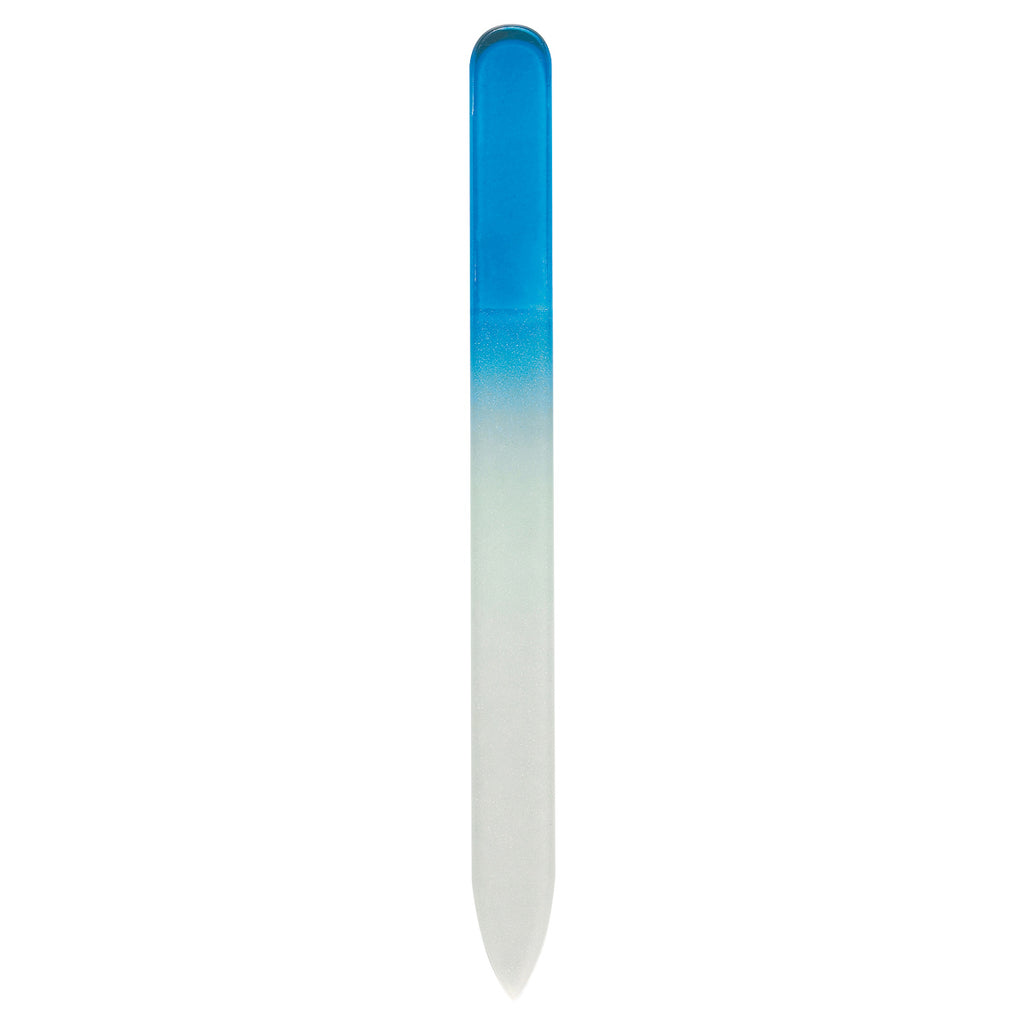 Hit Blue Glass Nail File in Sleeve