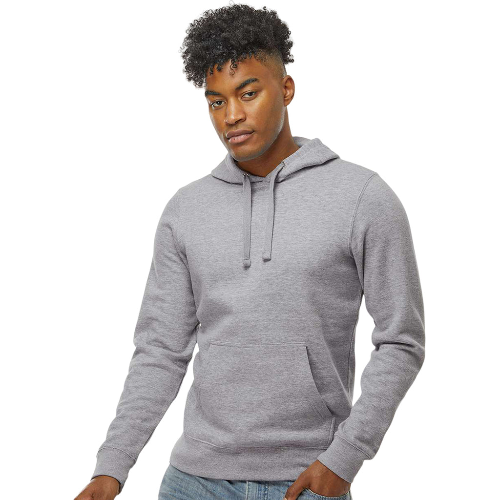 J. America Men's Oxford BTB Fleece Hooded Sweatshirt