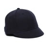 Pacific Headwear Navy Pro-Wool Plate Cap