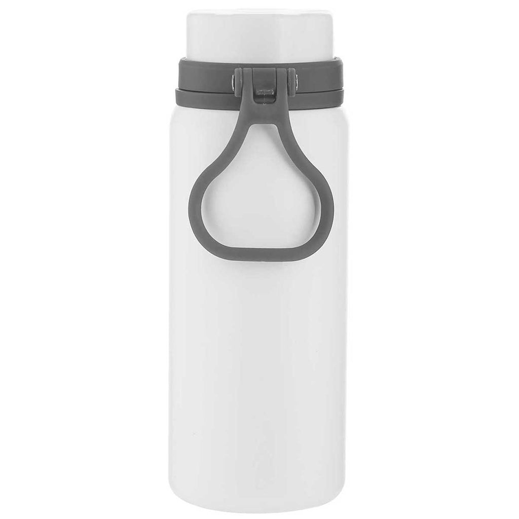 H2Go Matte White 25 oz Onyx Stainless Steel Bottle