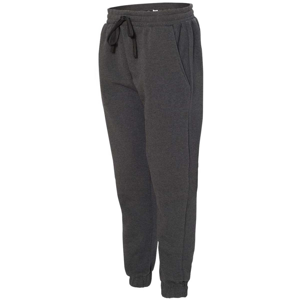 Burnside Men's Charcoal Heather Fleece Joggers