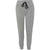 Burnside Men's Heather Grey Fleece Joggers