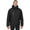 North End Men's Black Caprice 3-In-1 Jacket with Soft Shell Liner