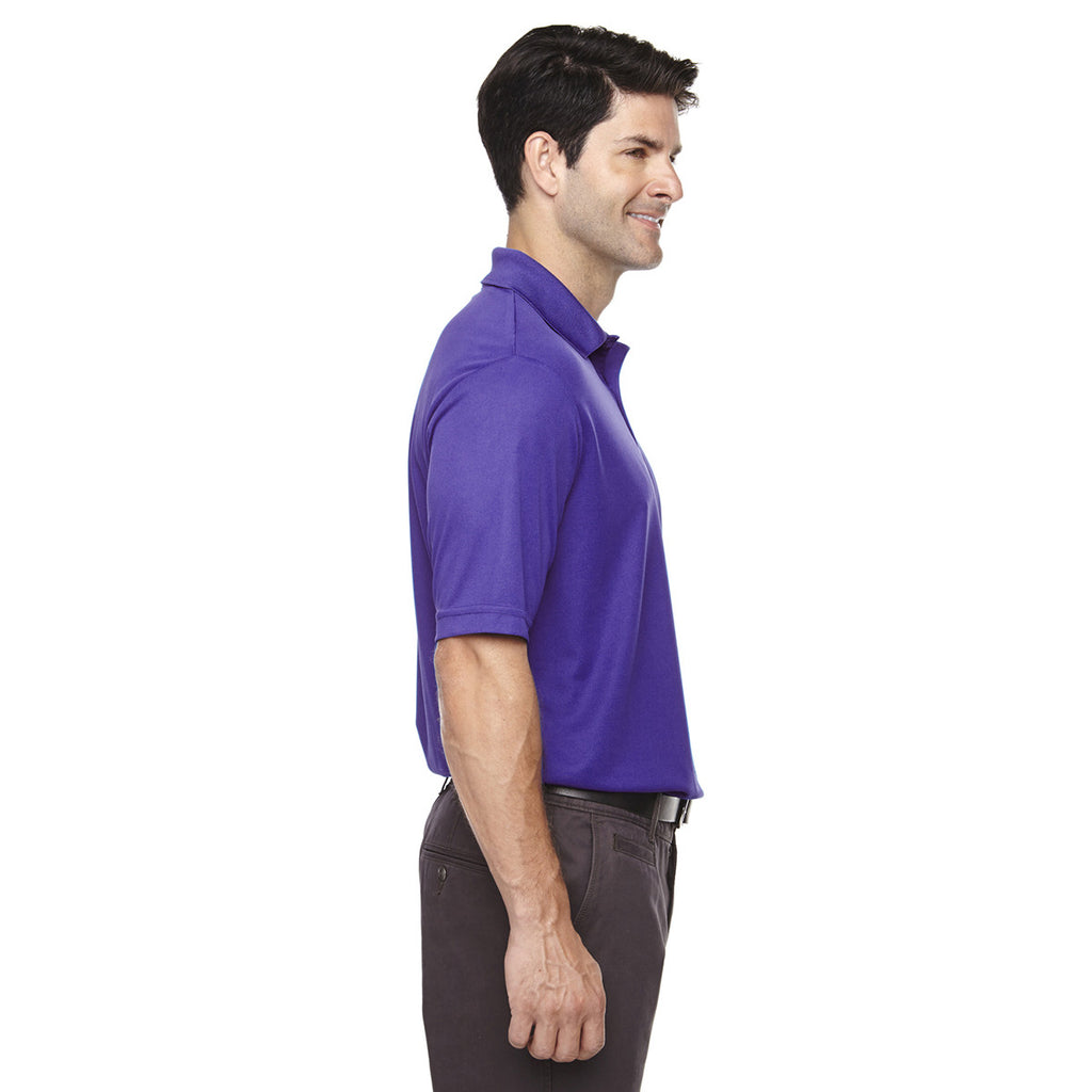 Core 365 Men's Campus Purple Origin Performance Pique Polo