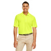 Core 365 Men's Safety Yellow Radiant Performance Pique Polo