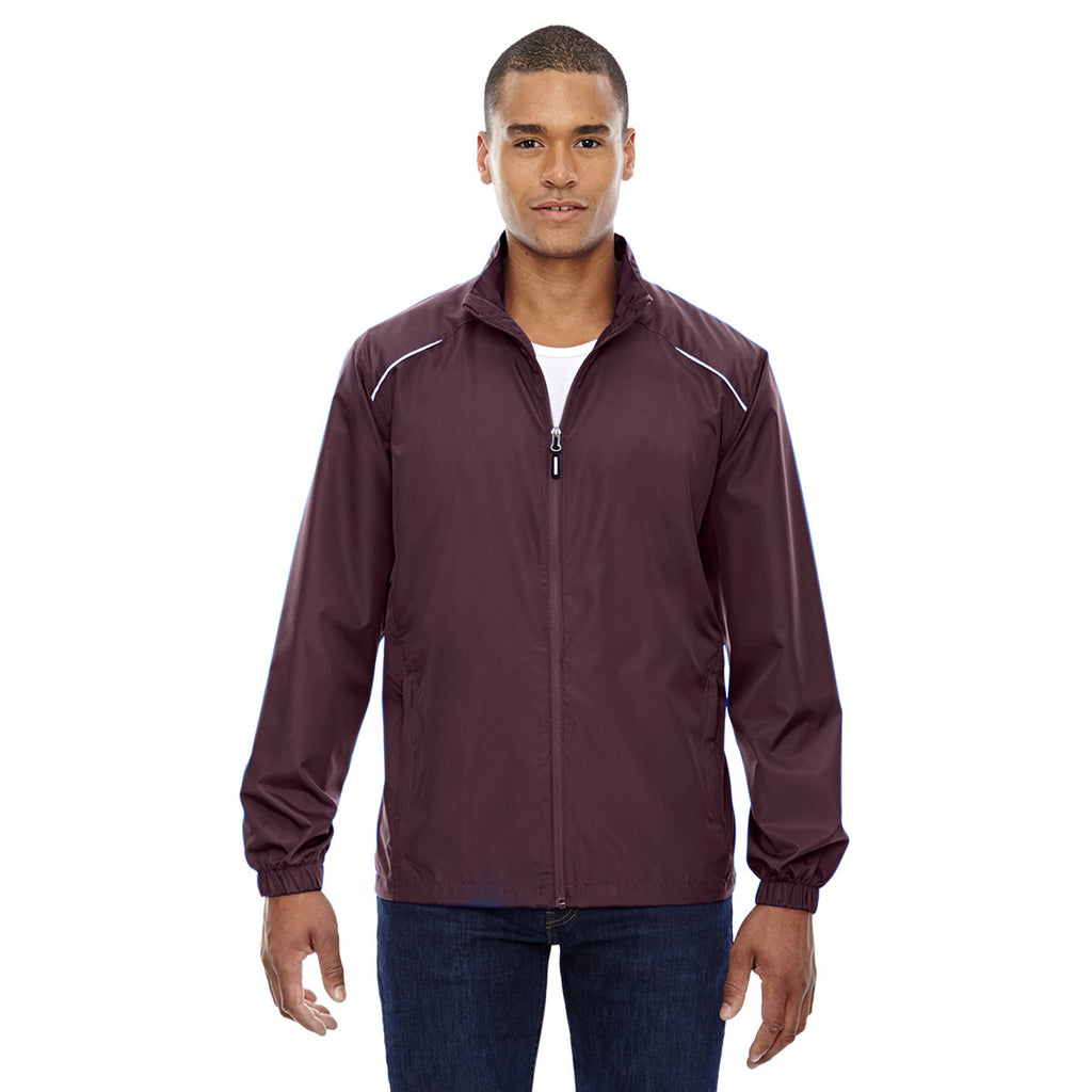 Core 365 Men's Burgundy Motivate Unlined Lightweight Jacket