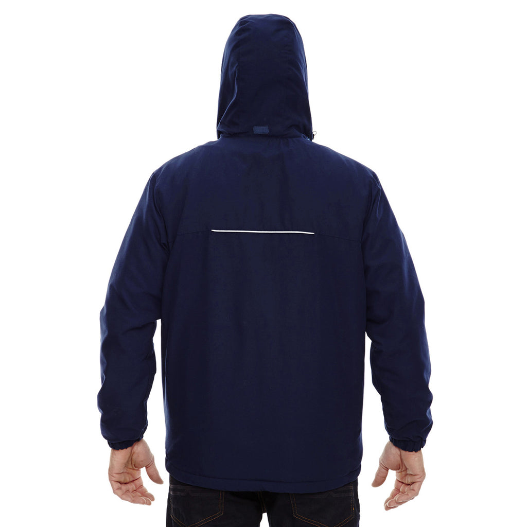 Core 365 Men's Classic Navy Brisk Insulated Jacket