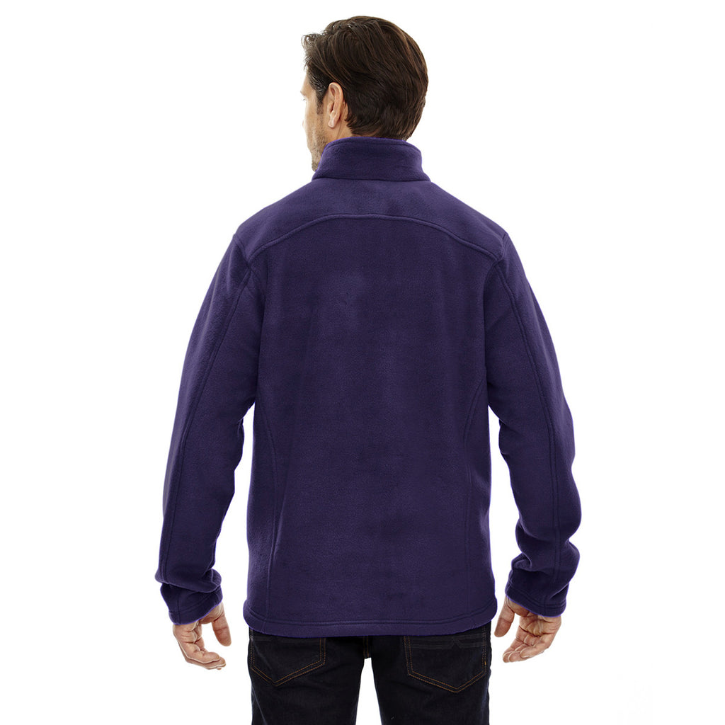 Core 365 Men's Campus Purple Journey Fleece Jacket