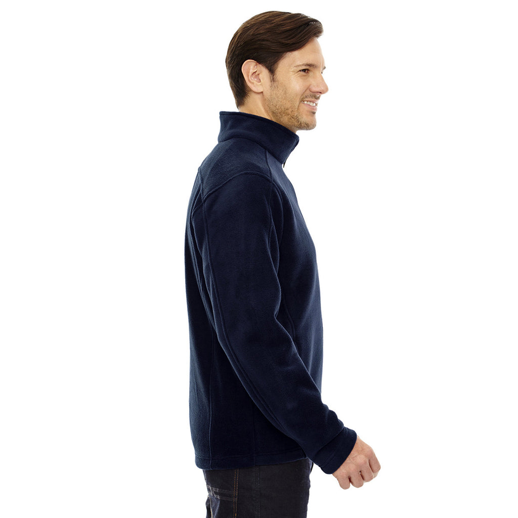 Core 365 Men's Classic Navy Tall Journey Fleece Jacket