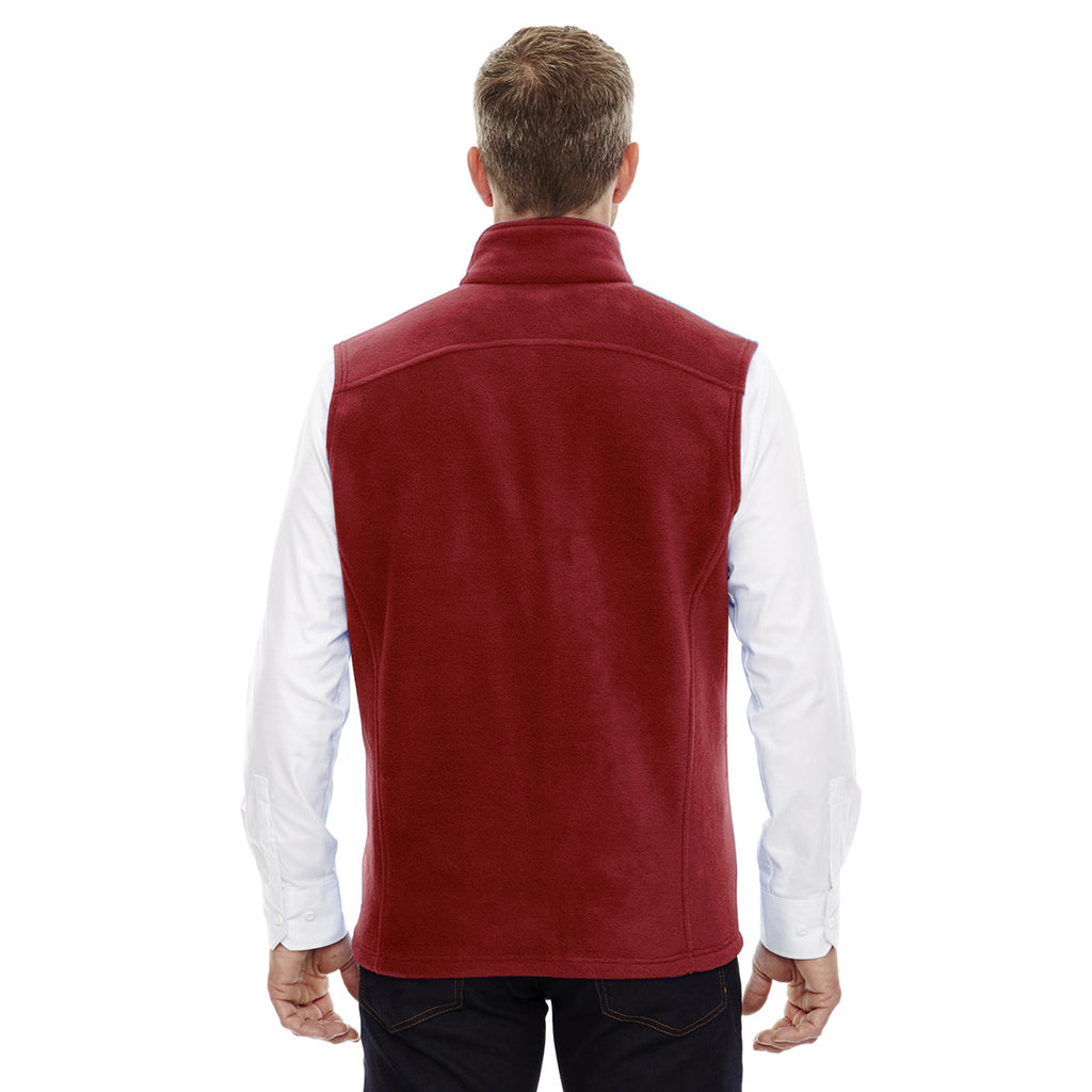 Core 365 Men's Classic Red Journey Fleece Vest