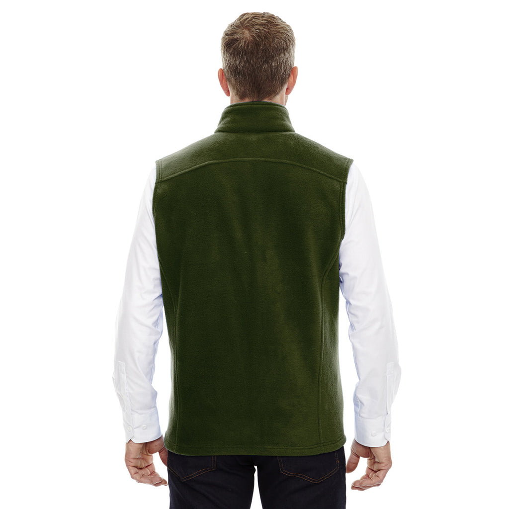 Core 365 Men's Forest Green Journey Fleece Vest