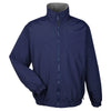 UltraClub Men's Navy/Charcoal Adventure All-Weather Jacket