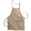 Edwards Khaki No-Pocket Bib Apron