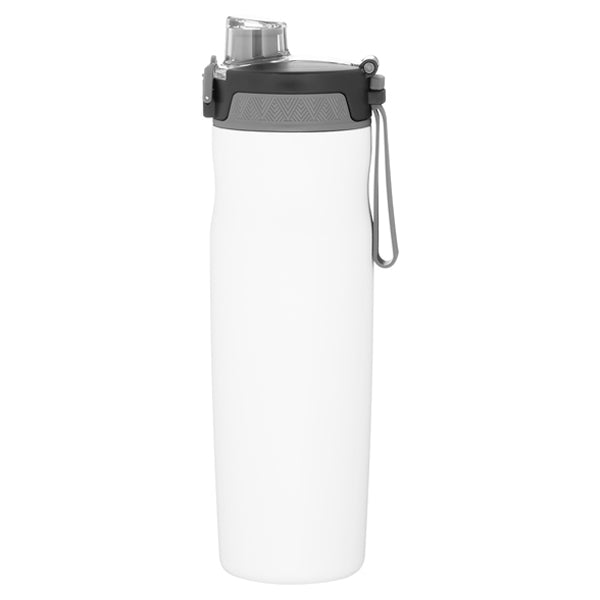 H2Go Matte White Jolt 20.9 oz Water Bottle