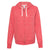 Jerzees Women's Red Snow Heather French Terry Full-Zip Hooded Sweatshirt