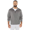 Charles River Men's Grey Horizon Quarter Zip Pullover