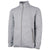 Charles River Men's Light Grey Heather Heathered Fleece Jacket