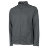 Charles River Men's Grey Heritage Rib Knit Jacket